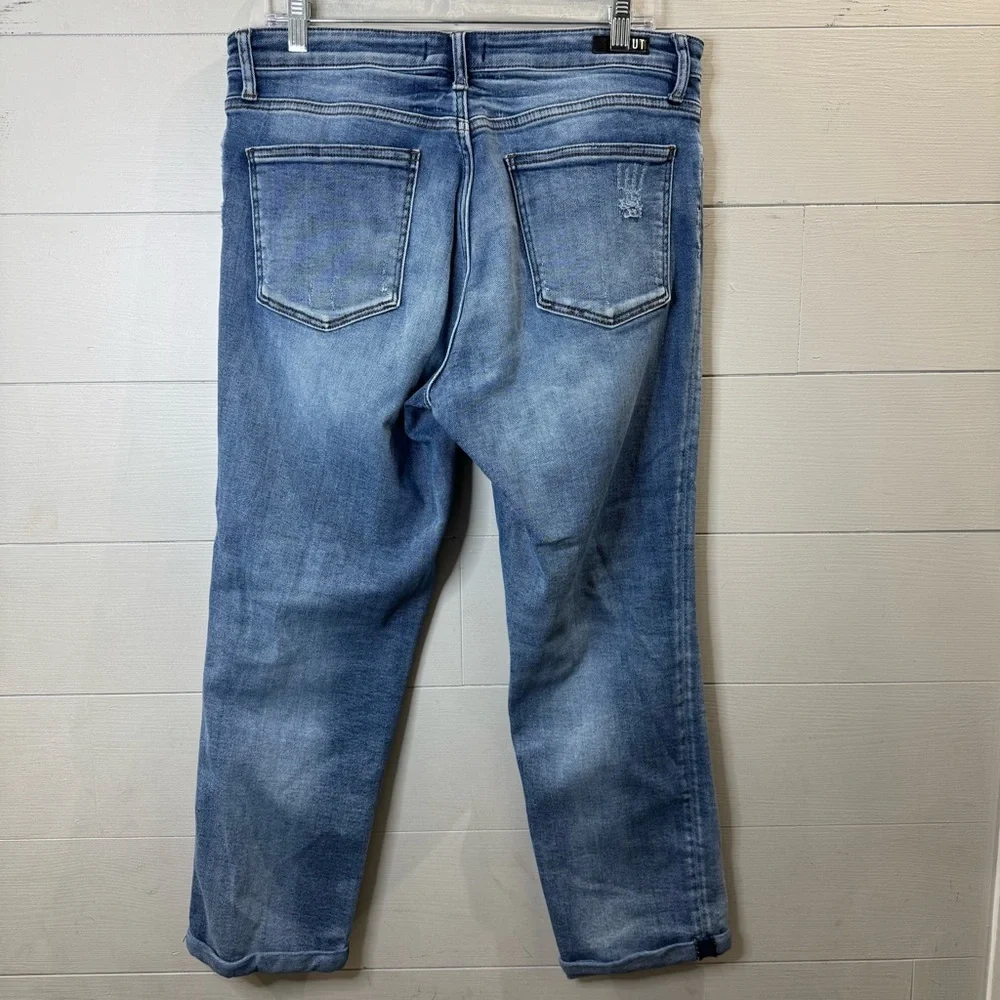 Kut From The Kloth | Women’s High Rise Rachel Fab Mom Jean Size 12 - Picture 8 of 10